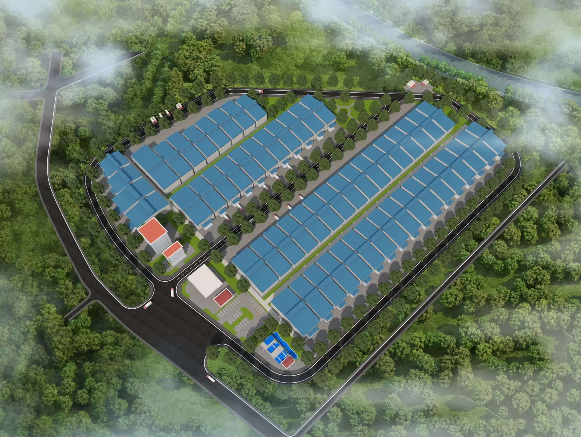 cụm c&ocirc;ng nghiệp Nghĩa Hương