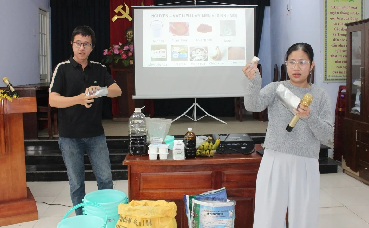 ĐÀ NẴNG: BẢO VỆ MÔI TRƯỜNG TỪ MÔ HÌNH Ủ PHÂN HỮU CƠ