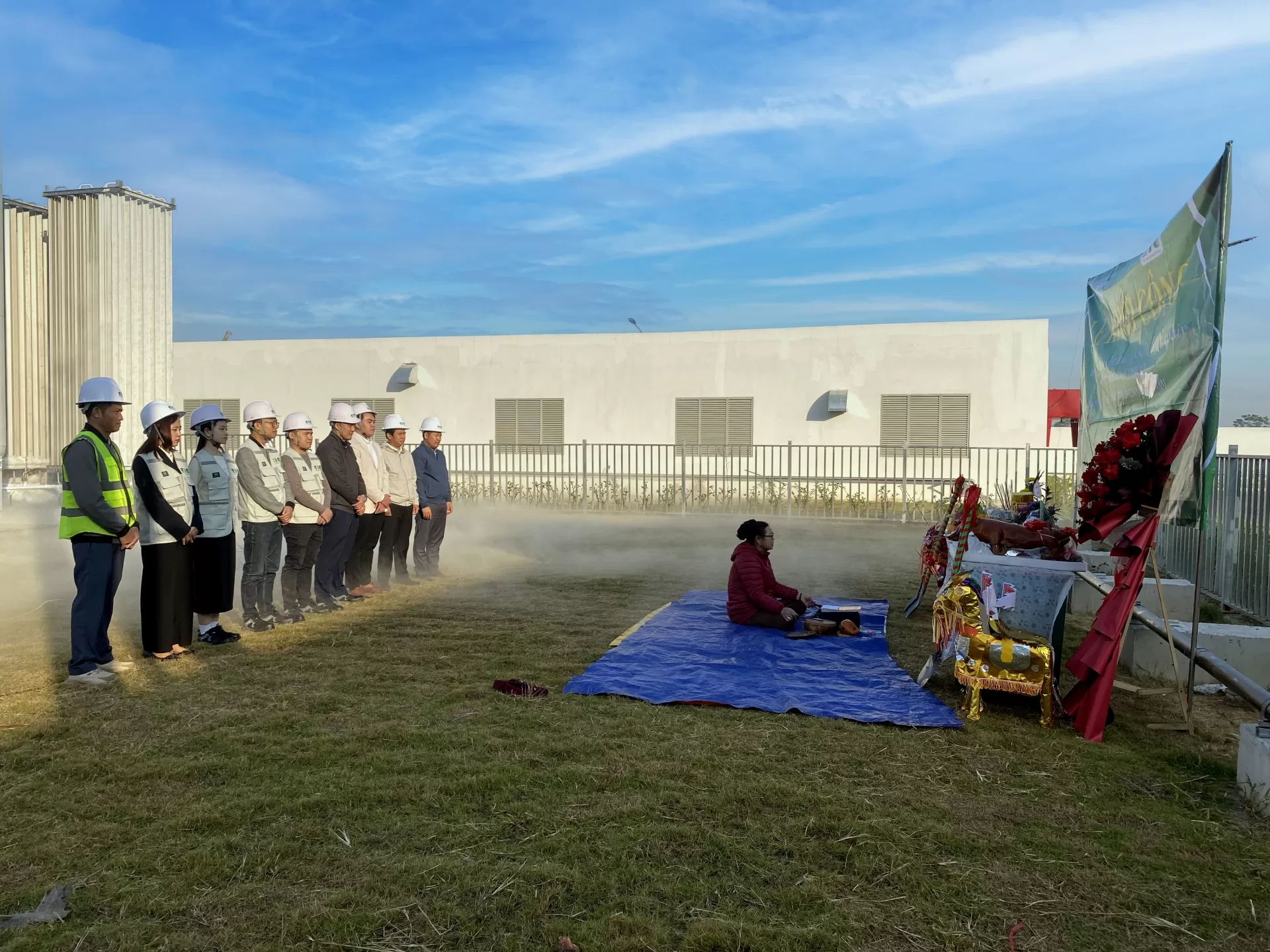 LỄ ĐỘNG THỔ DỰ ÁN TRẠM XỬ LÝ NƯỚC THẢI CÔNG TY TNHH MICRO COMMERCIAL COMPONENTS