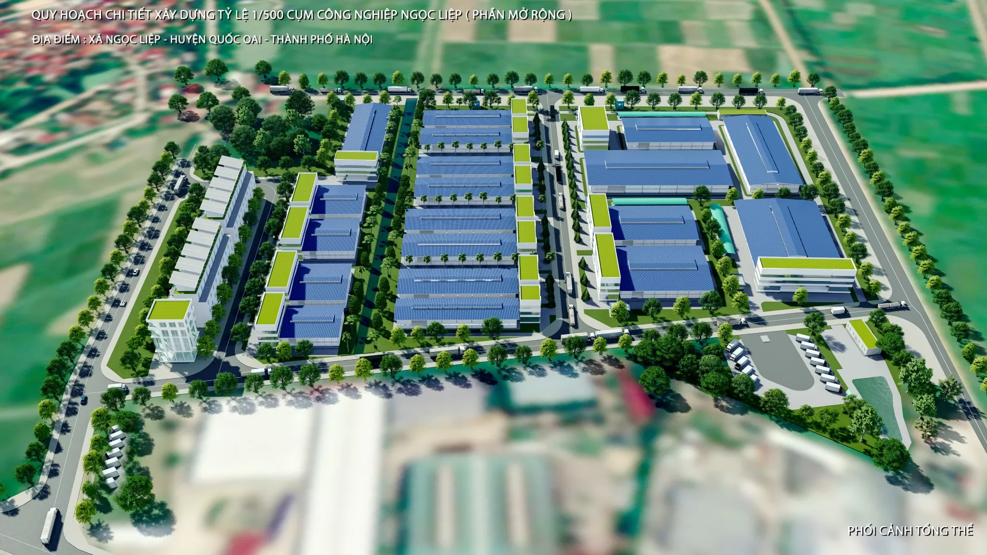 ĐTM CHO CỤM CÔNG NGHIỆP NGỌC LIỆP